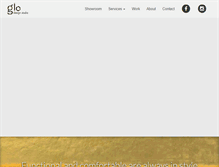 Tablet Screenshot of glodesignstudio.com